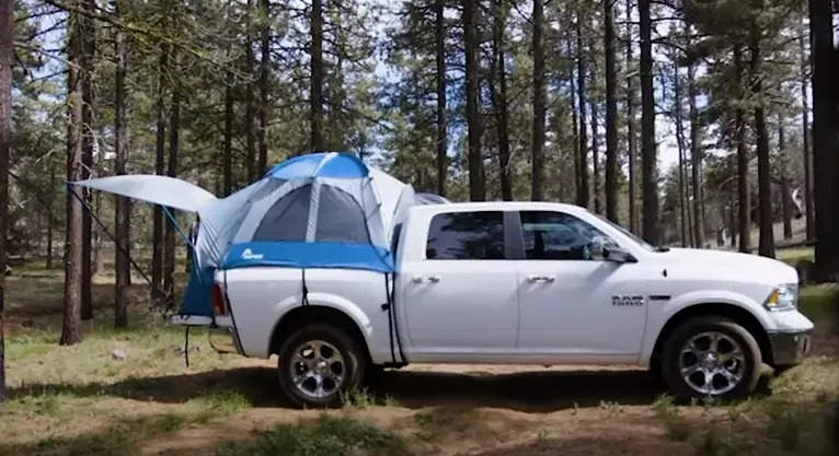 Elevated Truck Bed Tent Portability