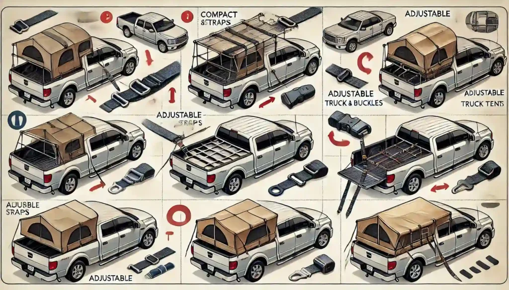 Compatibility Using Straps Buckles with Different Truck Models