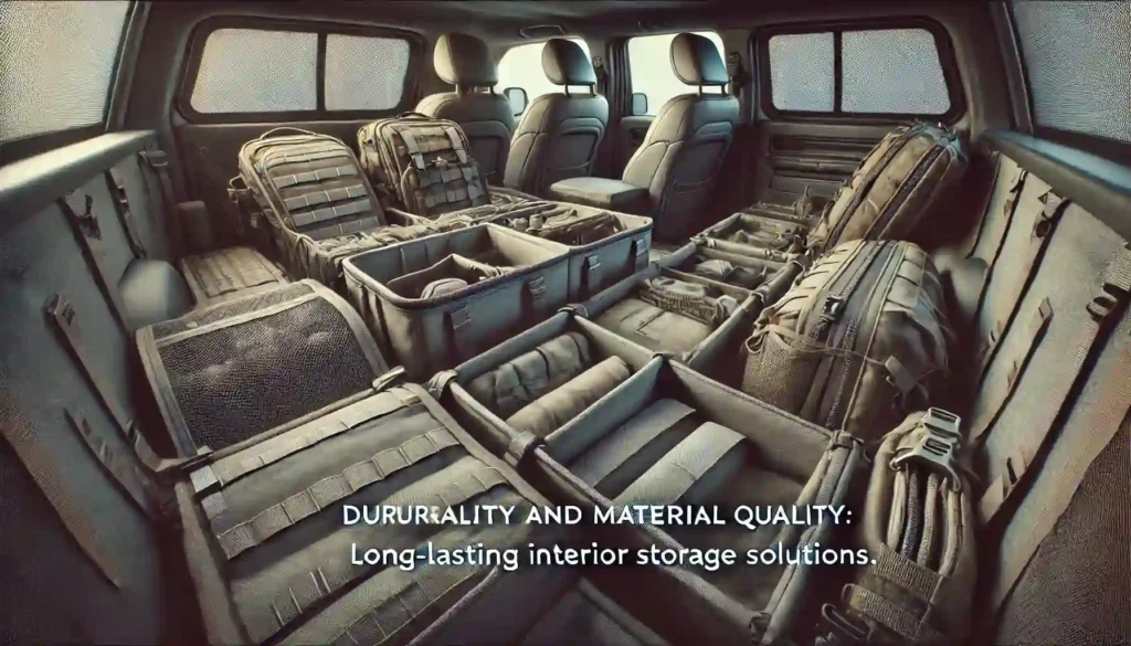 Durability and Material Quality Long-Lasting Interior Storage Solutions