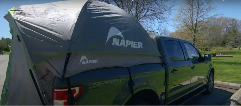 Elevated Truck Bed Tent Ventilation