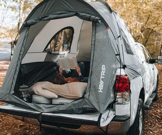 Family-Sized truck bed tent