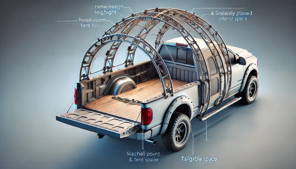 Frame Design Impact on Tent Shape and Interior Space