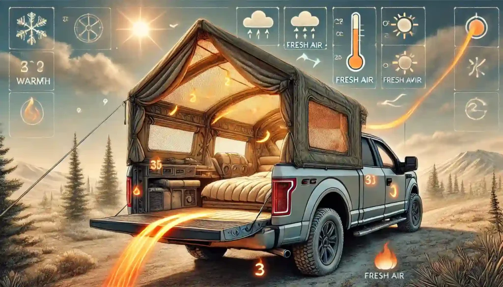 Impact on Tent Temperature Balancing Warmth and Fresh Air