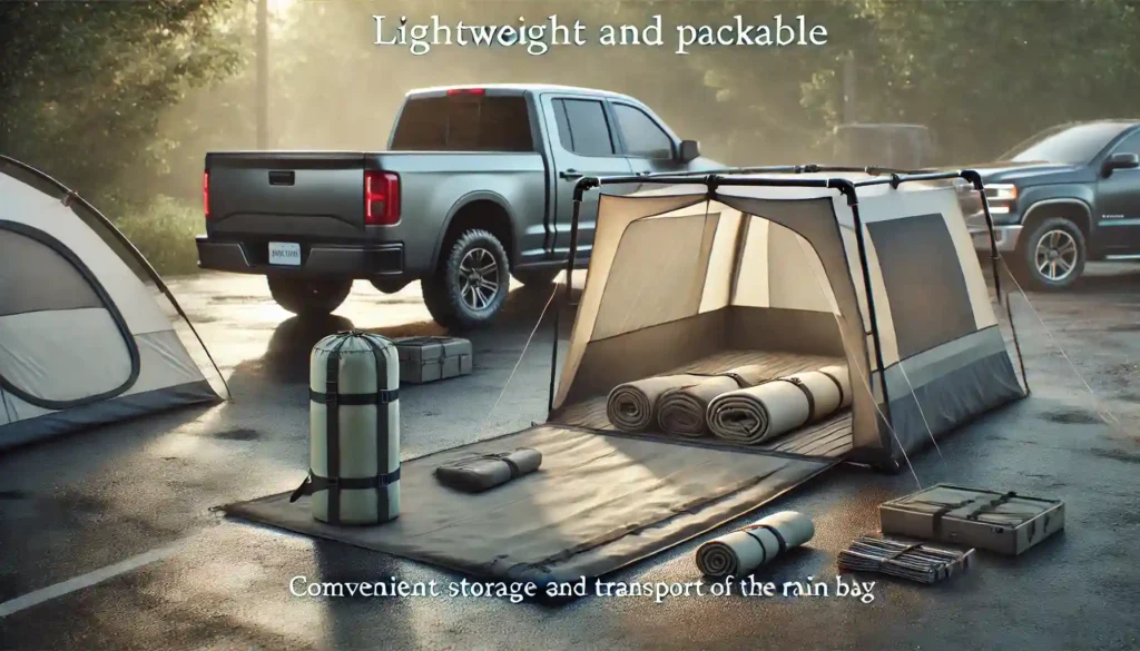 Lightweight and Packable Convenient Storage and Transport of the Rainfly