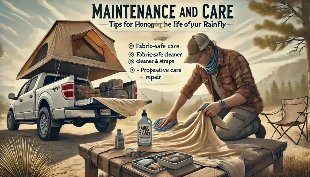 Maintenance and Care Tips for Prolonging the Life of Your Rainfly