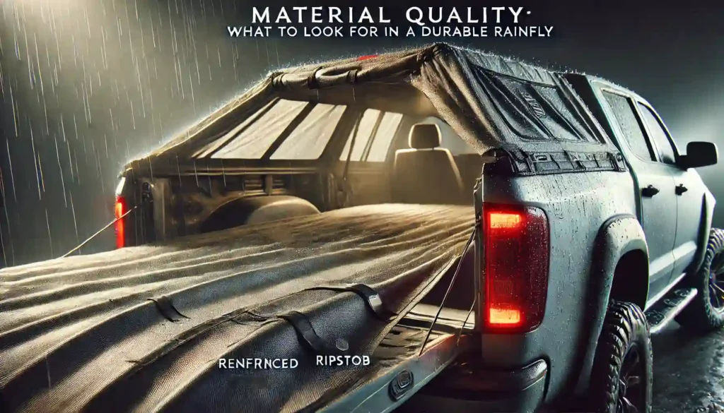 Material Quality What to Look for in a Durable Rainfly