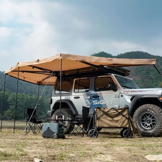 Multi-Purpose Use From Camping to Tailgating with Awning Tents