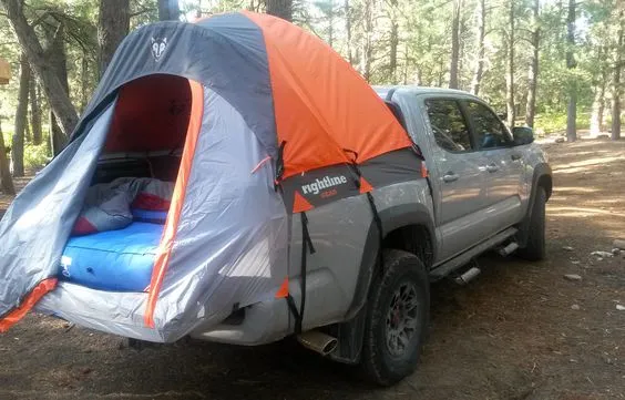 Portability of Single Occupant Truck Bed Tents