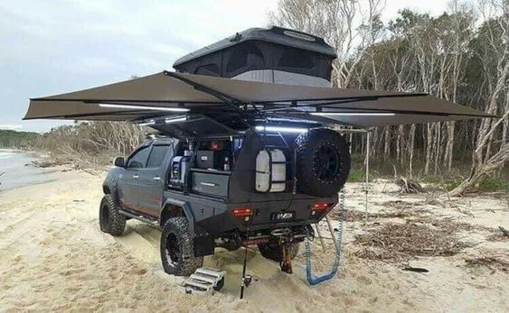 Setup and Installation Mounting a Rooftop Tent on Your Truck