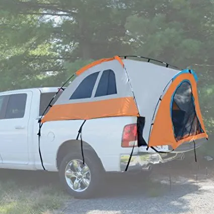 Single Occupant Truck Bed Tent Setup