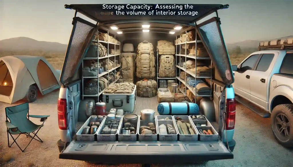 Storage Capacity Assessing the Volume and Limitations of Interior Storage