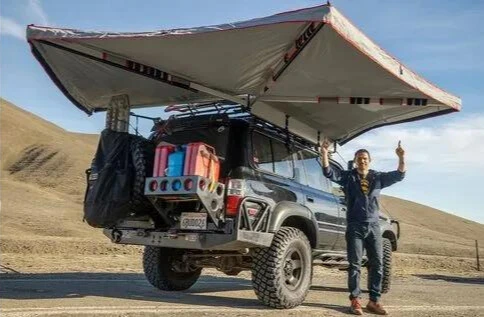 Storage and Portability Packing and Transporting Awning Tents