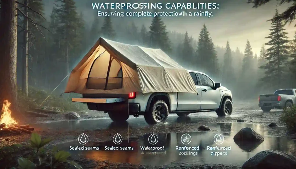 Waterproofing Capabilities Ensuring Complete Protection with a Reliable Rainfly