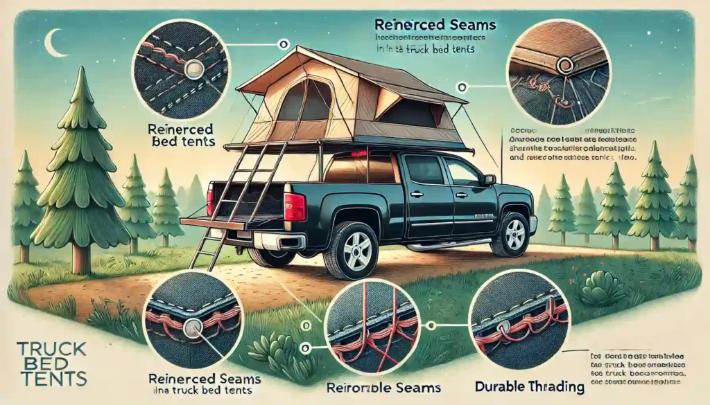 What Are Reinforced Seams in Truck Bed Tents