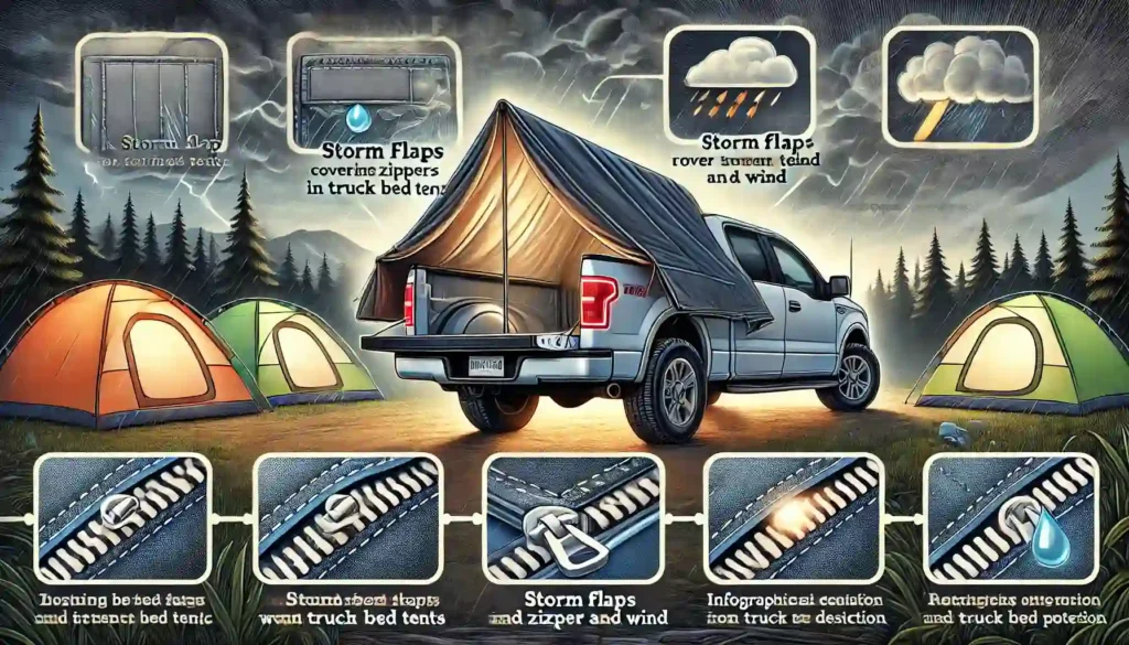 What Are Storm Flaps in Truck Bed Tents Defining Their Function